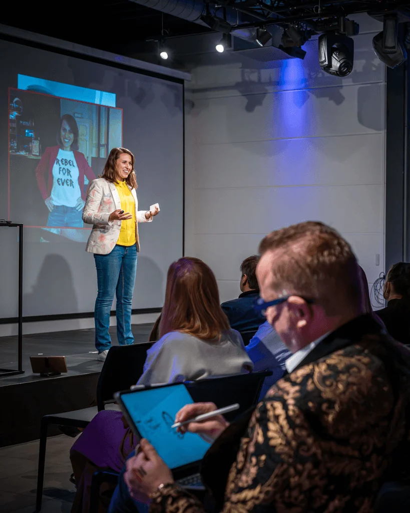 Mariya Koteva speaking
